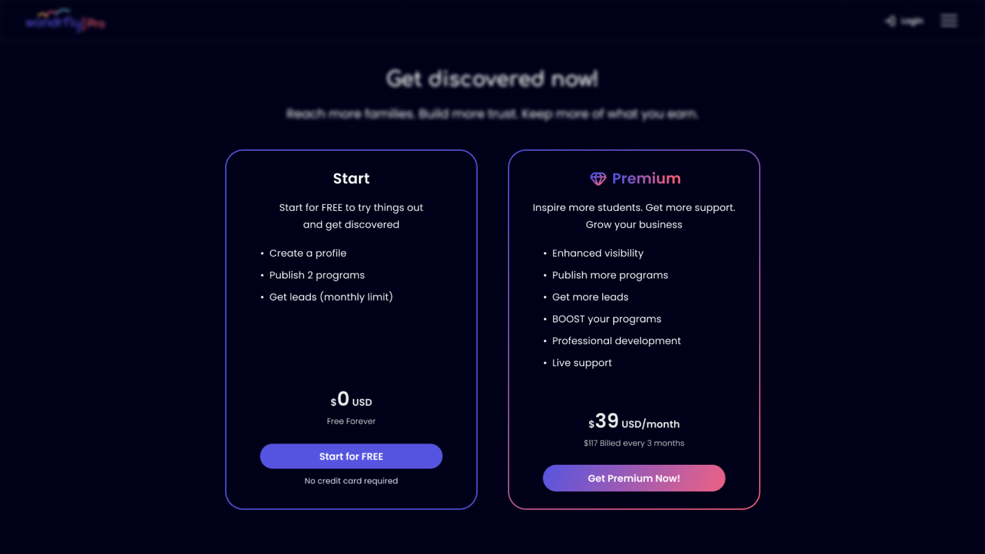 Pricing logic and UI
